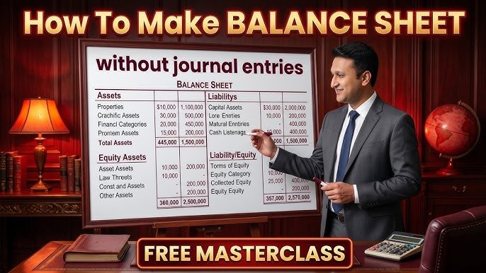 how to prepare a balance sheet